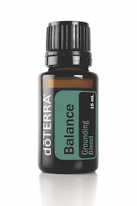 15ml bottle of doTerra's Balance essential oil blend